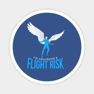 Flight Risk (winged man) Magnet